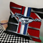 1pc Car Fashion F-Ford M-MustangS Logo  Pillow Bedroom Sofa Leisure Comfort Cushion Car Living Room Home Decoration
