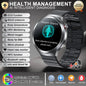 2026New 1.73-inch Sapphire AMOLED Smart Watch Men Women ECG Uric Acid Blood Pressure Health Track Call Clock Care Smartwatch NFC