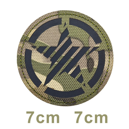 Cross Skull Finger Skeleton Tactical Clothes Vest Backpack Templar Knight Ride Bounty of Hunter Ranger Tags Magic Patch