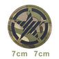 Cross Skull Finger Skeleton Tactical Clothes Vest Backpack Templar Knight Ride Bounty of Hunter Ranger Tags Magic Patch