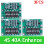 BMS 3S/4S 5A 10A 20A 25A 40A 60A Płytka zabezpieczająca ładowarkę do akumulatorów litowo-jonowych 18650 do wiertarki 12 V z funkcją wzmocnienia/balansu