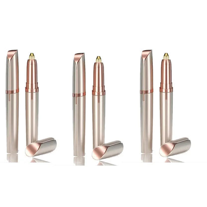 1-4Pcs Electric Eyebrow Trimmer Security Hair Removal Eye Brow Epilator USB Charger Mini Shaper Shaver Hair Removal Beauty