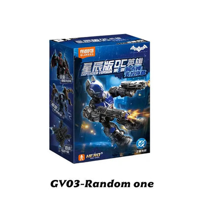 Blokees DC Hero Batman Arkham Knight Nightwing Catwoman Star Edition Series  Blind Box Collectible Toys Birthday Gift