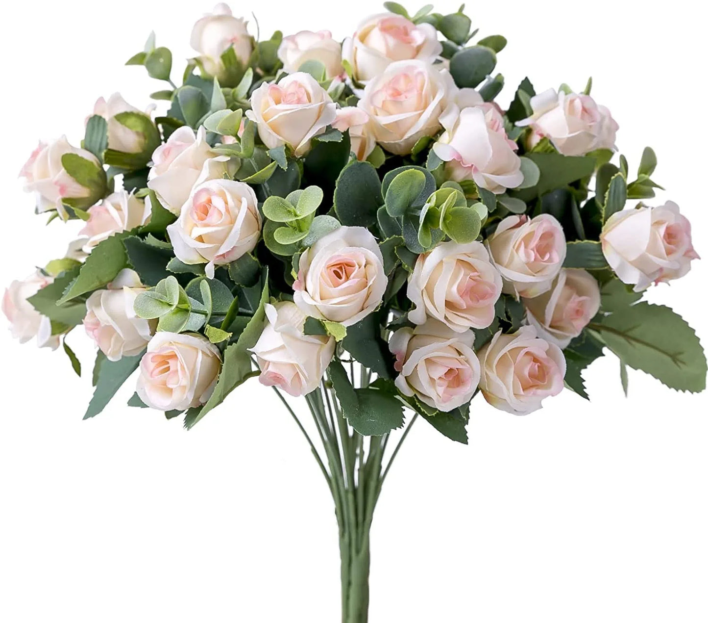 15 heads Artificial Silk Rose Flowers Bridal Bouquet for Home Wedding Floral Arrangement Garden Artificial Flowers DIYGift Decor