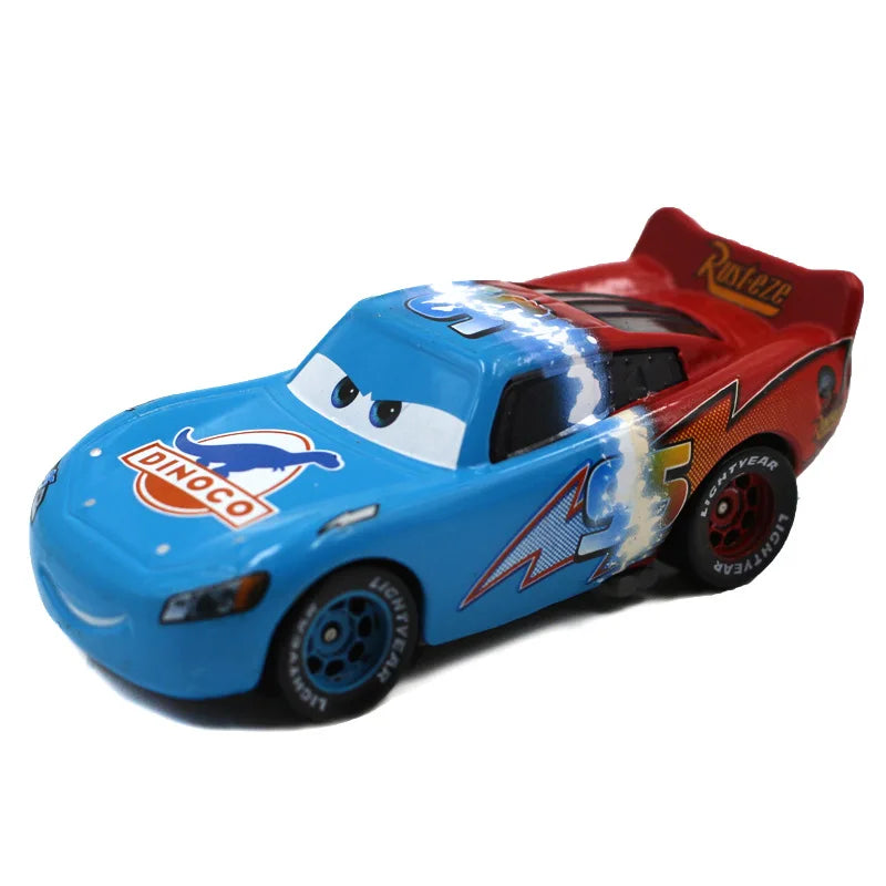 Hot Sale Bandai Pixar Cars Lightning McQueen Mater Mack Uncle Metal Model Racing Car Toys Children's Birthday NEWYEAR Gifts