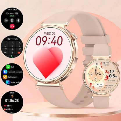 LIGE 2025 Smart Watch Women Full Circle Touch Screen Bluetooth Call Men Smartwatch Waterproof Sport Activity Fitness Watch Women