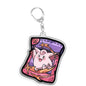 Keychain for Pokemon Kangaskhan Blastoise Acrylic Homemade Cartoon Anime Backpack Pendant Decoration Collection Fans Gift 5cm