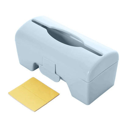 Trash Bags Storage Box Garbage Bag Dispenser for Kitchen Bathroom Wall Mounted Grocery Bag Holder Kitchen Plastic Bags Container