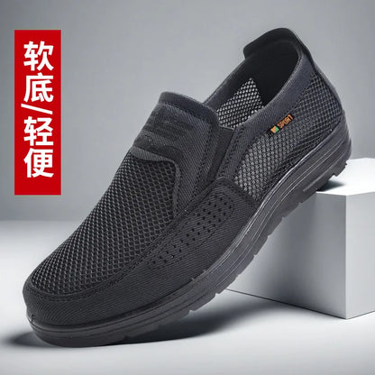 2026 Summer New Arrival Men Casual Slip-On Shoes Soft Bottom Comfortable Breathable Low Cut Round Toe Men's Loafers Plus Szie 48