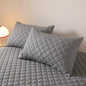 Northern Europe Double-deck Pillowcase Waterproof Anti-Mite Anti-Bacterial Quilted Cotton Pillow Case Bedroom Home Decoration