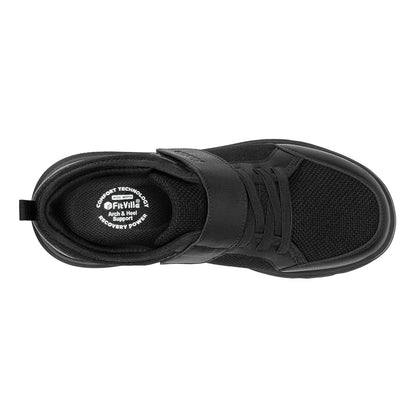 FitVille Wide Toe Box Diabetic Walking Shoes For Men Lightweight Non-Slip Breathable Casual Shoe For Swollen Feet Outdoor