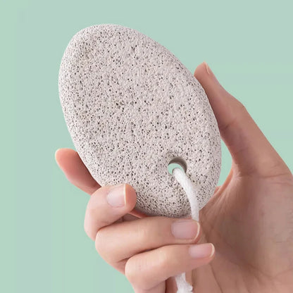 Natural Volcanic Pumice Stone - Foot Care Tool for Grinding Calluses & Dead Skin