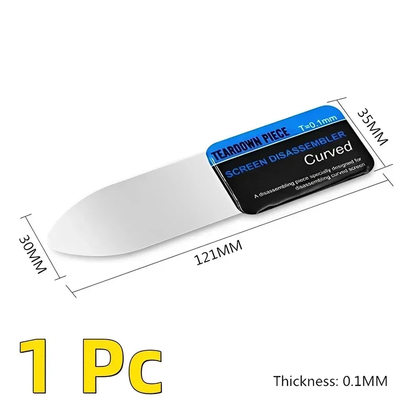 Professional Metal Pry Hand Opening Tools Flexible Steel Crowbar for iPhone iPad iPod Mobile Phone Tablet Teardown Repair Tool