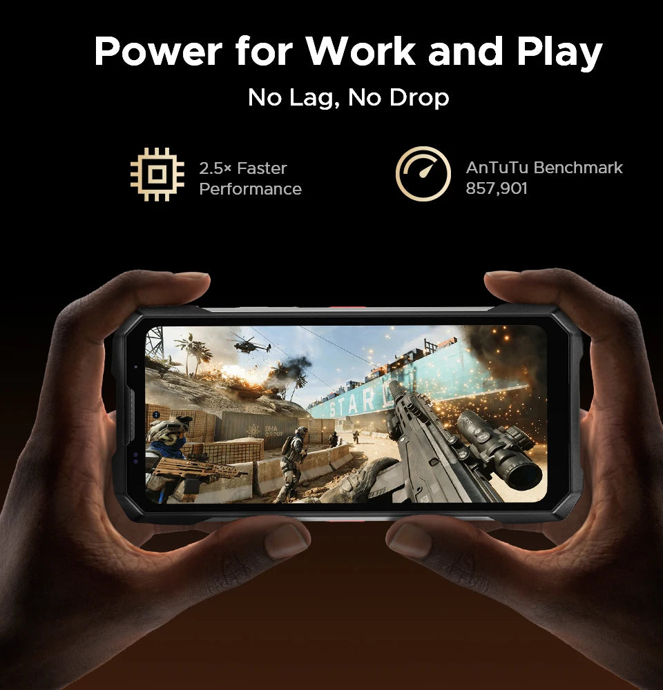 World Premiere DOOGEE V Max 2 Pro 5G Rugged Phone 6.78" FHD+ IPS 120Hz Display 48GB+1TB 22000mAh 200MP 120W Smartphon Android 16