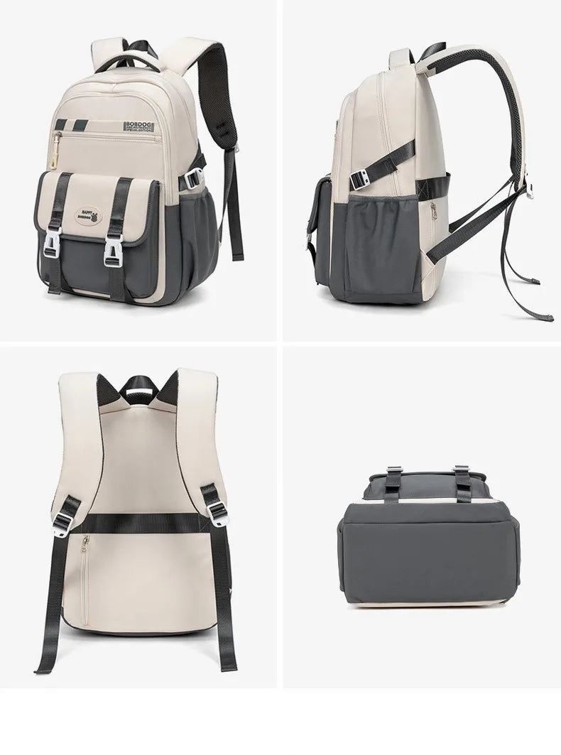 New School Bag with High Appearance Level Junior High School Backpack Large Capacity Primary School Backpack Ins Wind