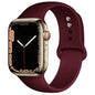Silicone Band For Apple Watch straps 49mm 40mm 44 mm 45mm 46mm 42mm 41mm 38mm sports bracelet iWatch series 10 9 8 3 SE ultra 2
