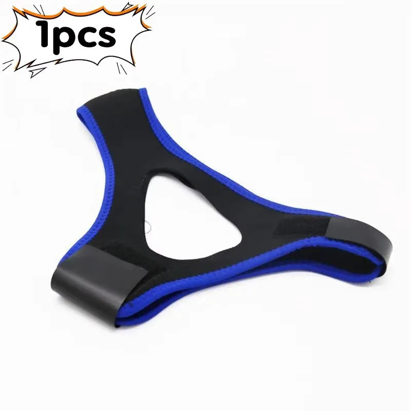1-4pcs Triangular Chin Strap Anti Snoring Belt Mouth Guard Gifts for Women Men Better Breath Health Snore Stop Bandage Sleep Aid