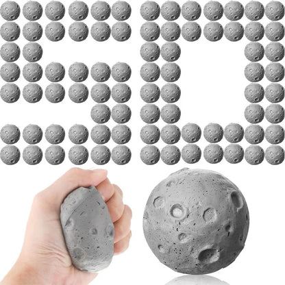 Novelty Gift Moon Sun Stress Relief Squeeze Soft Foam Ball Solar System Kids Toys Educational Antiestrés Juguetes