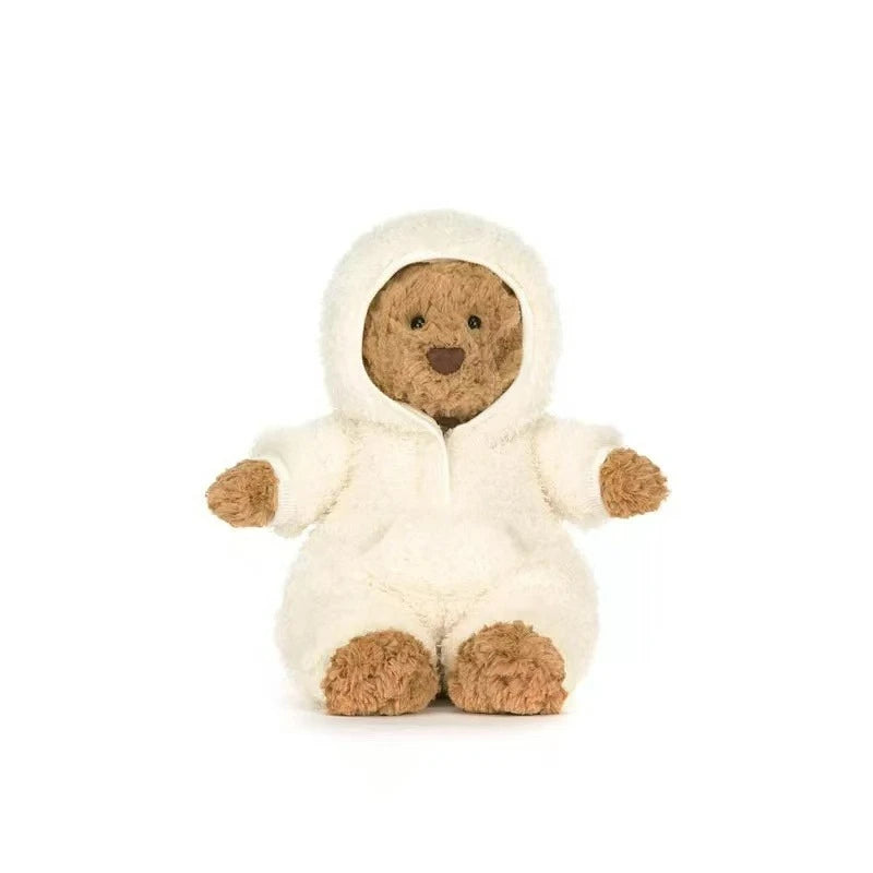 2026 New Spring Series Plush Toy Barcelona Bear Narcissus Aromatherapy Soothing Bonny Real Fur Series Bonny Bunny
