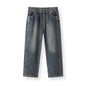 Semir Men Jeans Retro Wide Straight Side Stripe Elastic Waist 2026 Autumn Soft Denim Pants Casual Street Style Daily Wear