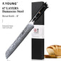 F.YOUNG Professional Kitchen Knives Damascus Steel Japanese Chef Knife Slicer Sashimi Utility Fruit Cooking Kitchenware Utensils