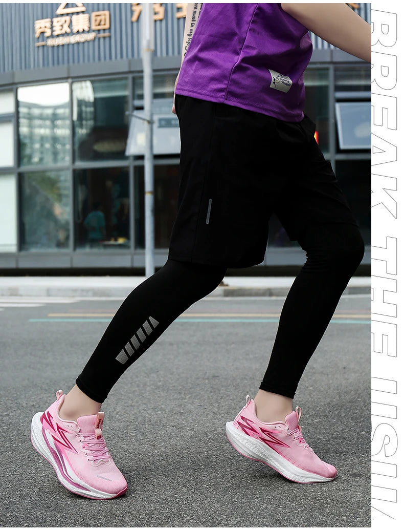 Professional Shock Absorb Sport Running Shoes Ultralight Anti Slip Sneakers For Men Women Workout Marathon Training Footwear