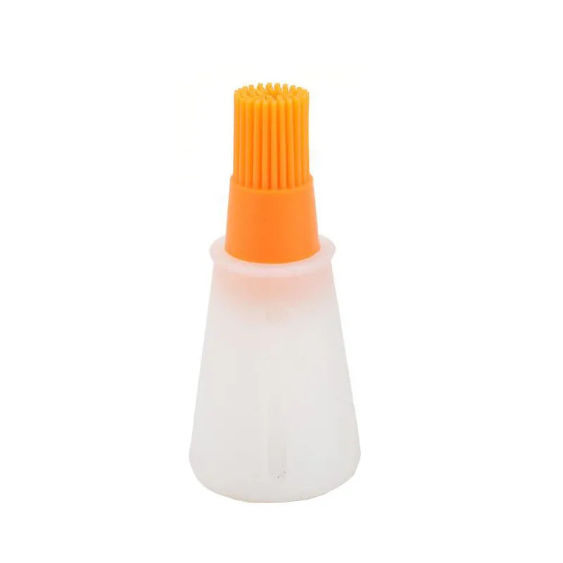 Kitchen Silicone Oil Bottle Oil Brush Baking Barbecue Grill Oil Brush Dispenser Pastry Steak Oil Brushes Kitchen Baking BBQ Tool