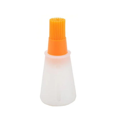 Kitchen Silicone Oil Bottle Oil Brush Baking Barbecue Grill Oil Brush Dispenser Pastry Steak Oil Brushes Kitchen Baking BBQ Tool