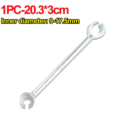 Double Head Door Hinge Repair Spanner Labor-Saving Wrenches Hinge Gaps Adjusting Wrench for Home Assembly Maintenance Hand Tools