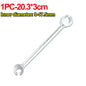 Double Head Door Hinge Repair Spanner Labor-Saving Wrenches Hinge Gaps Adjusting Wrench for Home Assembly Maintenance Hand Tools