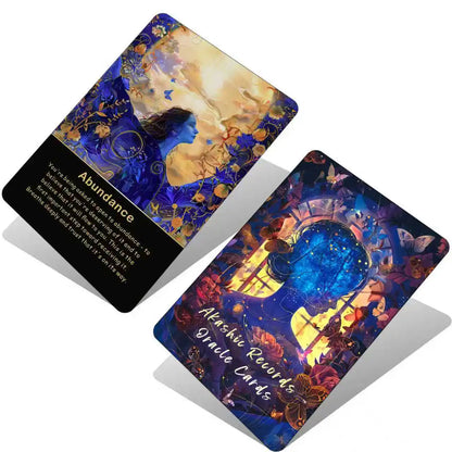 Akashic Oracle Cards, Energy Healing Oracle Deck, Record-Keeping Oracle Cards, Tarot Starter Deck, Karma Cleansing Oracle Cards