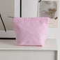 Women's Striped Beach Clutch Bag Versatile Small Woven Crochet Handbags Purses Knitting Dumpling Clutch Casual Bag