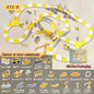 Kids Electric Track Toy Engineering Minin Car Set Puzzle Boy Toys Track Car Train Toys For Children Birthday Gifts