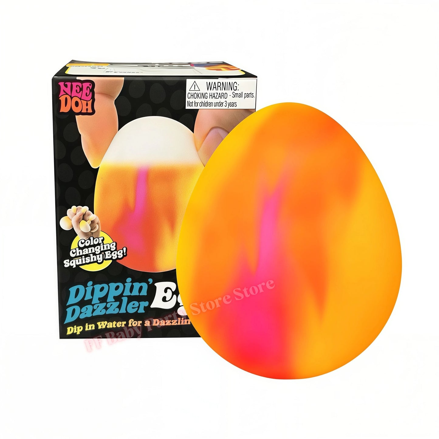 Needoh Golden Egg Hunt Game Blind Box Easter Fidget With Squishy Surprise Stress Relief Squeeze for Kids Easter Decor Party Gift