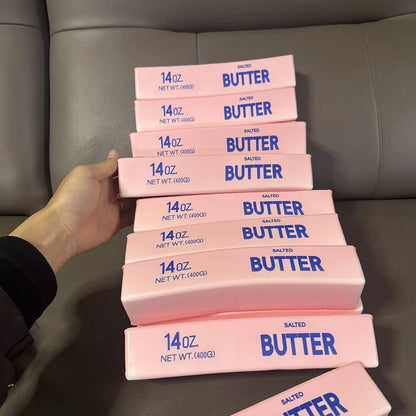 In Stock Butter Stick Squishy Toy Slow Rising Squeeze Toy Butter Bar Brick Squishy Fidget Toy Anti Stress Release Relax Gift
