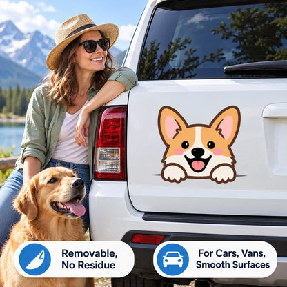Custom Die Cut Car Exterior Sticker Personalized Shape Vinyl Decal Waterproof UV Resistant for Vehicle Bumper Window