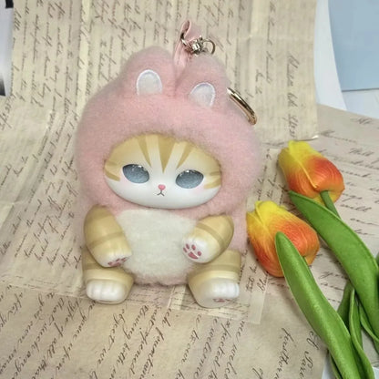 New Mofusand Vinyl Series Toys Shark Cat Surprised Box Toy Ornaments For Birthday Gift Pendant Replica Toys Gift