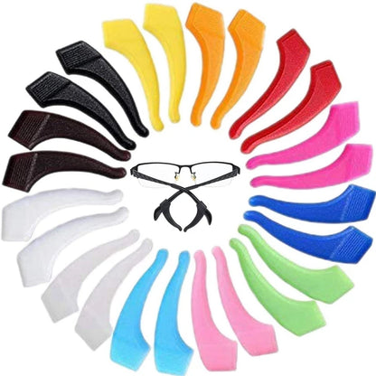 10 pairs Top Quality Silicone Anti-slip Holder For Glasses Accessories Kids/Adults Ear Hook Sports Eyeglass Temple Tip stoppers