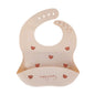 Waterproof Bibs For Kids Feeding Baby Eating Stuff Soft Silicone Babeast Cartoon Printed Adjustable Baby Tasting Feeding Bibs
