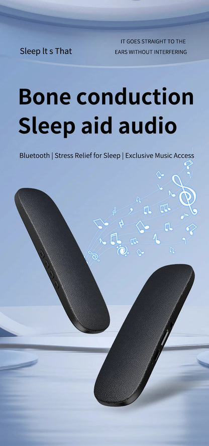 Bone Conduction Sleep Speaker Bluetooth-compatible Speaker Under Pillow Speaker Sleep Device Sleep Aid Headphones 2026
