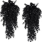 5 Head Artificial Plastic Plants fern Vine for Christmas Wreath Wedding arch Decor Home garden Wall Hanging Hot sales Diy Gift