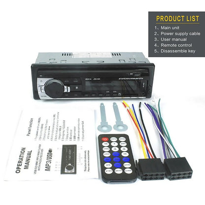 12/24V 60W Car MP3 Player Stereo bluetooth Audio Radio Car Truck Usb Bluetooth Handsfree Call Car USB Card Insert MP3 Radio Kit