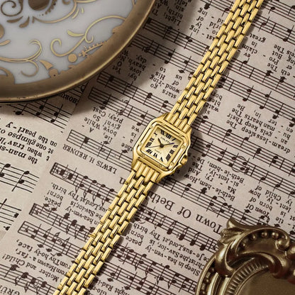 Luxury Women's Watches Elegant Luxury Gold Watch for Women Quartz Waterproof Wristwatches Ladies Relojes Para Mujer Without Box