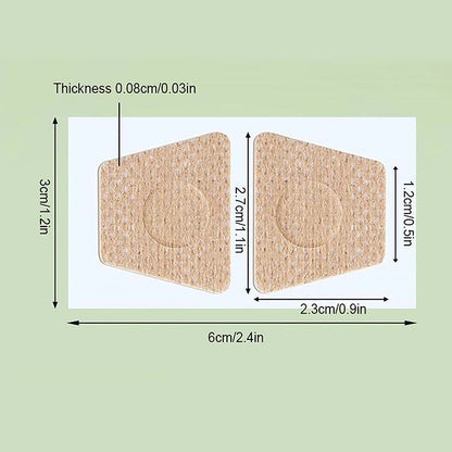 2/6/12Pc Ingrown Toenail Toe Correction Stickers Nail Art Foot Patches Feet Care Paronychia Treatment Recover Pedicure Foot Tool