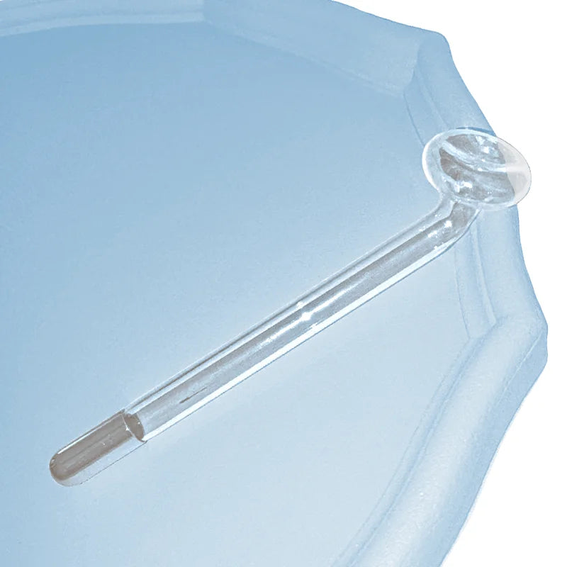 Replace HF Wand Spiral Electrode Glass Tube Argon Violet Ray Neon Acne Skin Care Face Body Massage