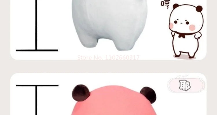 New Bubu And Dudu Panda Plush Cute Cartoon Panda Bear Doll Kawaii Stuffed Soft Pillow Toy Children'S Day Gifts For Kids