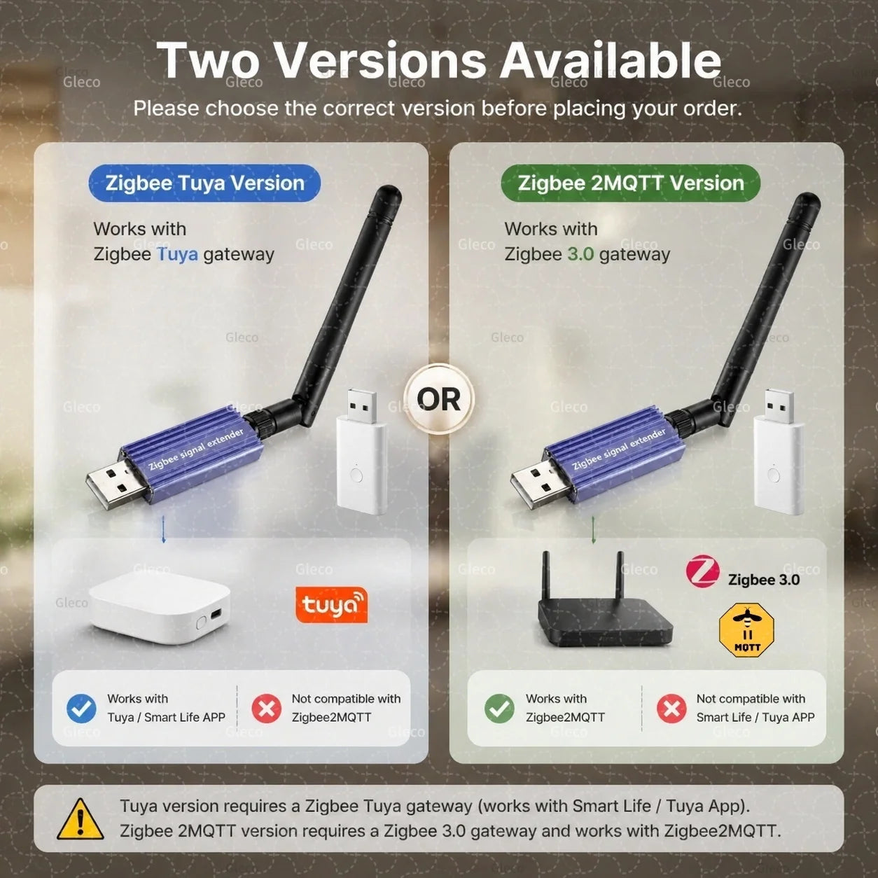 Zigbee Signal Repeater USB Range Extender Signal Amplifier Option With High-Gain Antenna Smart Life TUYA Home Automation Z2MQTT