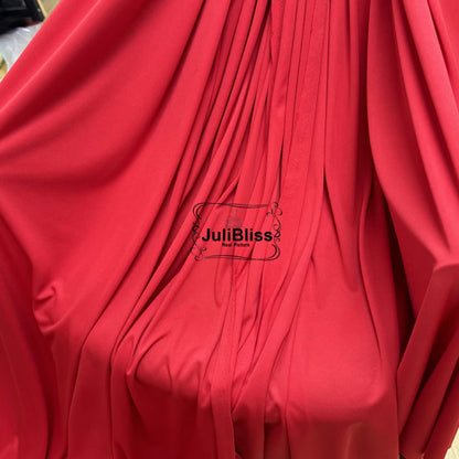 Stretch Knit Jersey Fabric Good Draping Cloth for Wedding Decor, Party Backdrops, Curtains,Photography Background Wide 170cm