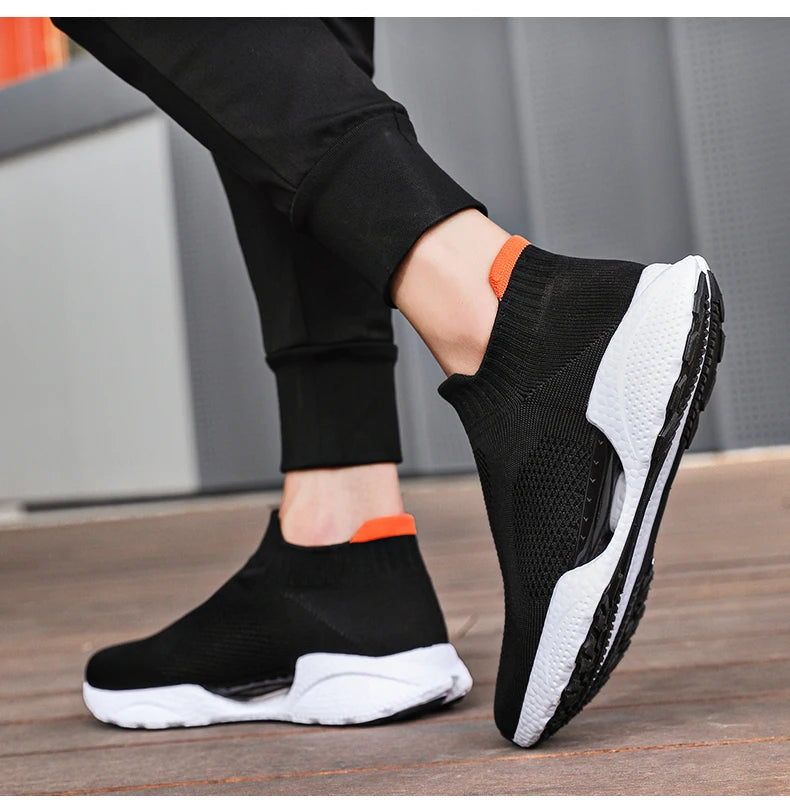 Men's Casual Running Shoes Male Tennis Sneakers Luxury Trainer Race Breathable Shoes Fashion Loafers 2026 New Shoes for Men