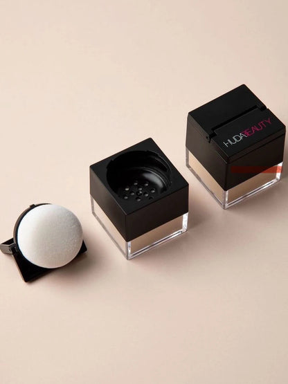 New Huda Easy Bake Fragrance Free Loose Baking and Setting Powder Brand Beauty Oil Control Matte Waterproof Brightening Makeup